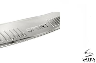 Ladekantenschutz für Range Rover Sport 2006-2012 Chrom Edelstahl Gebürstet